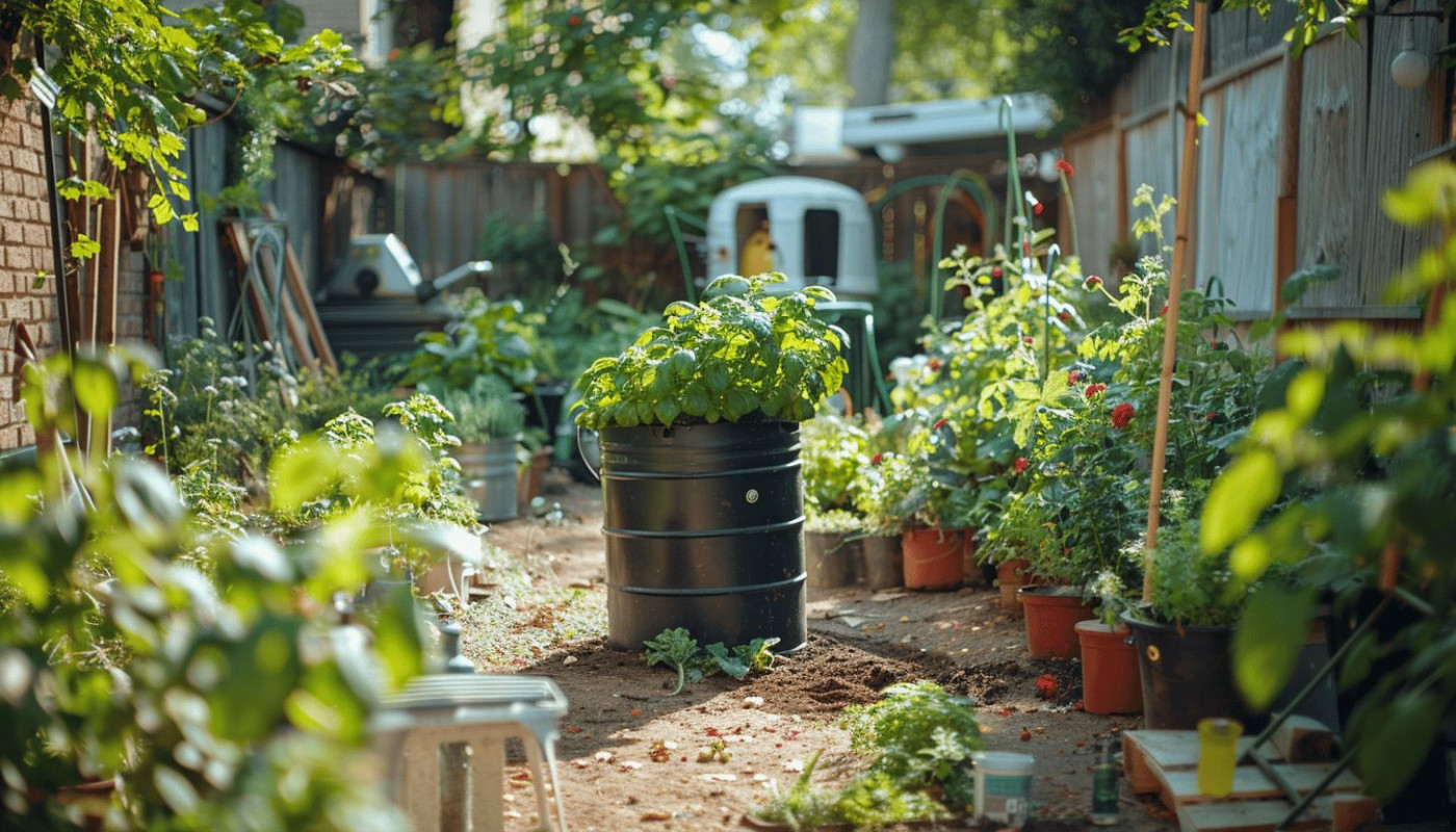 Comment aménager un petit jardin urbain écologique et durable