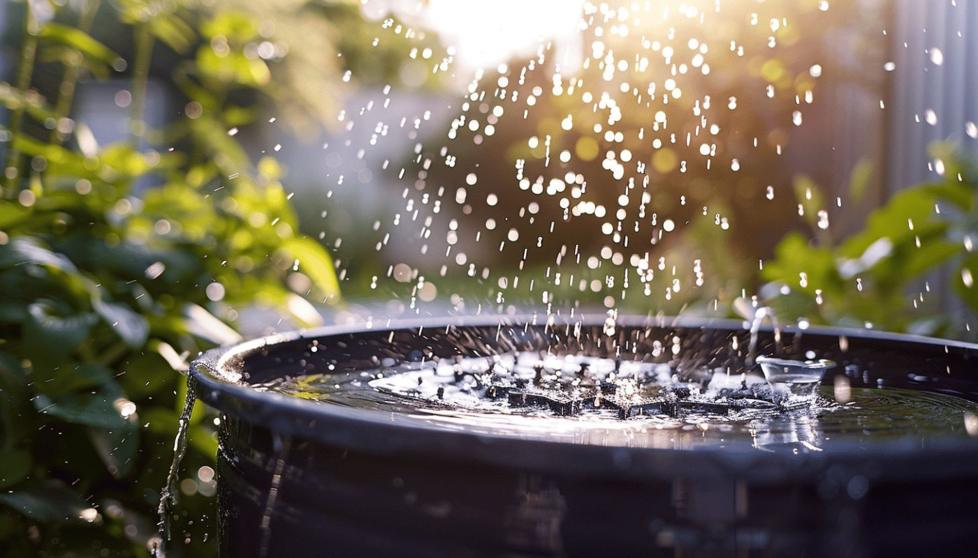 Récupération de l'eau de pluie pour le jardin législation et solutions efficaces